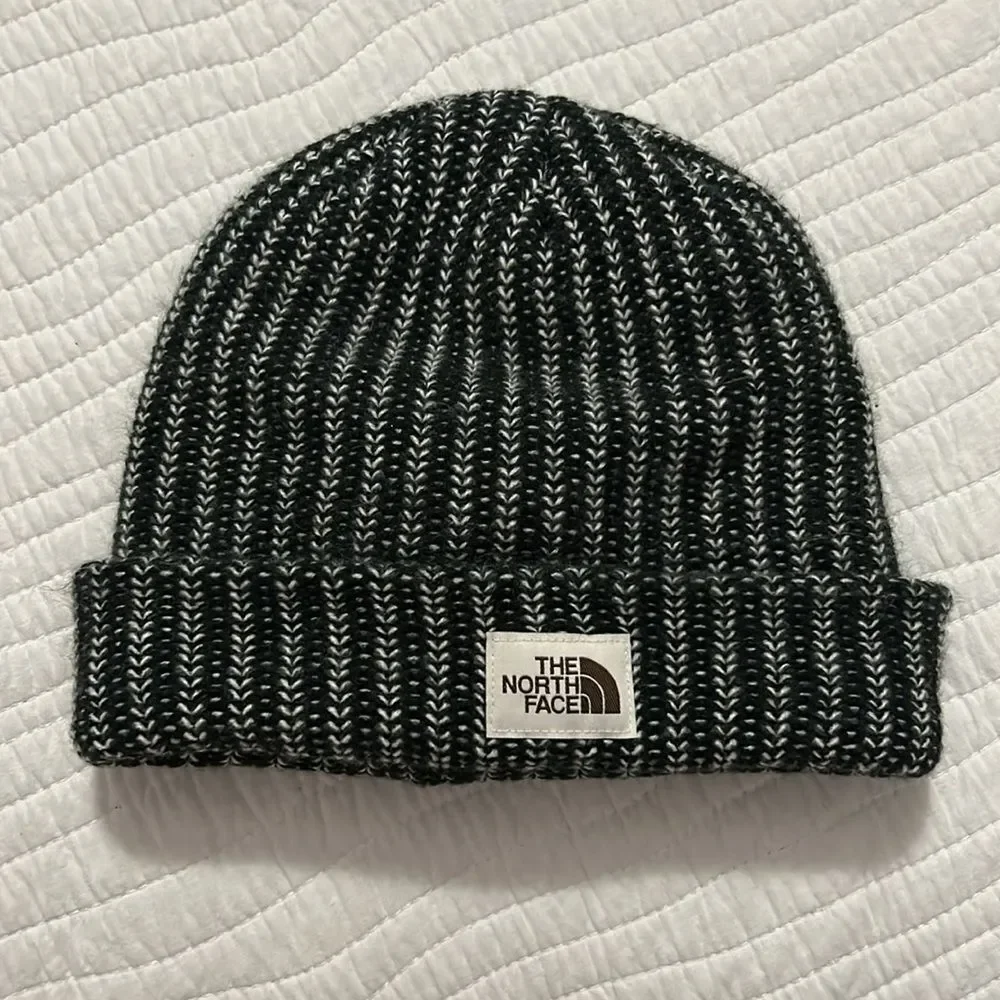 THE NORTH FACE Salty Bae Beanie Hat OS TNF Black